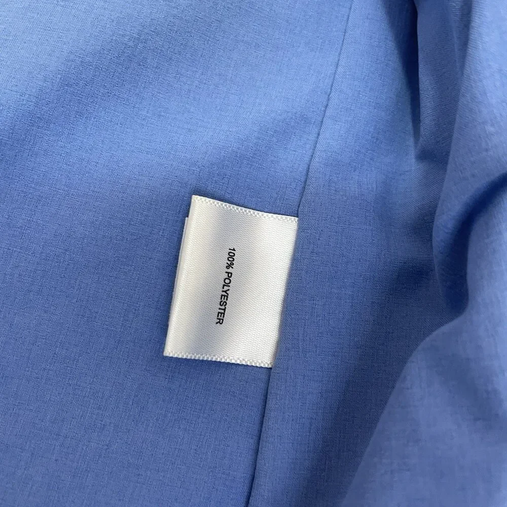 Peter Millar Womens L Surge Golf Full Zip Stretch Vest Light Blue - Picture 5 of 8